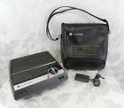 F-50 Concord Electronics Vintage Cassette Recorder Dual Power Original Case Microphone