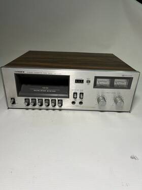 Cd-4020 Fisher Vintage Stereo Tape Cassette Deck Not Tested For Parts Or Repair