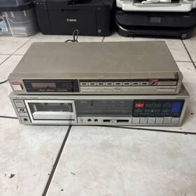 Cr-356 Fisher Studio Standard Stereo Double Cassette Deck