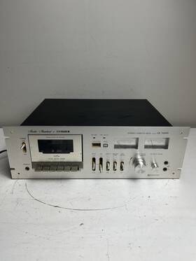 Cr-7000n Fisher Studio Standard Cassette Tape Deck Powers On For Repair/parts