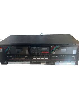 Cr-w235 Fisher Studio Standard Stereo Double Cassette Deck - As Is See Descr