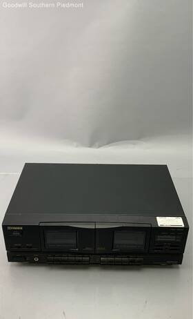 Cr-w6683 Fisher Cr-w683 Stereo Double Cassette Deck With Power Cord- Tested