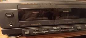 Cr-w781 Fisher Stereo Double Cassette Deck