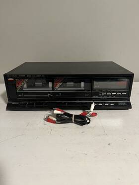 Cr-w862 Fisher Cassette And Integrated Stereo Amp - Tested Works Great Condtion