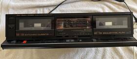 Fisher Cr-w889 Stereo Double Cassette Deck- Tested See Description