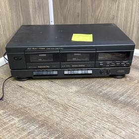 Cr-w9005 Fisher Studio Standard By Hi-fi Stereo Double Cassette Tape Deck