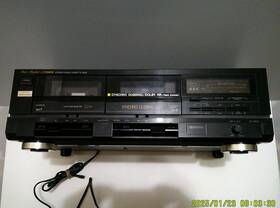 Cr-w913 Fisher Studio Standard Double Cassette Deck Model Powers On Untested