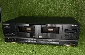 Cr-w9535 Fisher Dual Cassette Deck Pre-owned Tested Working