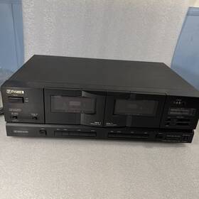 Cr-w9655 Fisher Stereo Double Cassette Deck Parts Only
