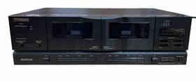 Cr-w9735 Fisher Cassette Deck 120v - 60hz 26w Stereo Double Studio Standard