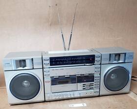 Fisher Ph-460 1980s Stereo Radio Cassette Recorder Boombox Q594 F