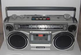 Fisher Ph202 Scarce Vintage Model K Boombox Cassette Recorder Working