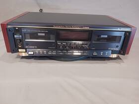 Cr-z1 Fisher Rs-z1 Double Auto Reverse Stereo Cassette Deck Very Nice