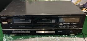 Cr-w912 Fisher W912 Stereo Double Cassette Tape Deck Studio Standard Parts Only