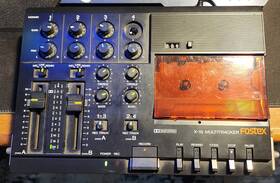 Fostex 551592 X-15 Multitracker Tape Deck W Power Adapter 4-track