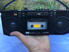 Fx-300r Sansui Cassette Recorder Player Am Fm Radio Small Vintage Boombox