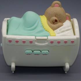 15151 Gaa Corporation Bear In Cradle Audio Cassette Tape Player - Nursery Lullaby For Kids Ft96 Vtg