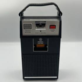 3-5011a Ge Vintage General Electric Portable Cassette Tape Recorder Tested And Works