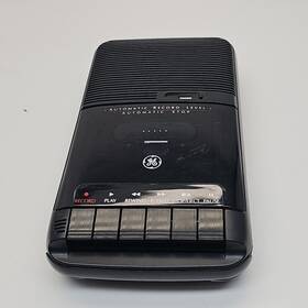 3-5025a Ge 3-5045c Vintage Cassette Recorder Automatic Record Level Stop