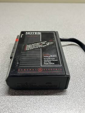 Ge 3-5319 General Electric Compact Cassette Player Recorder Model