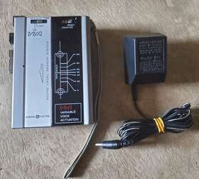 3-5322b Ge General Electric Cassette Tape Recorder Player Work Whit Ac