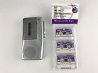 3-5377a Ge Neral Electric Micro Cassette Player Avr Auto Voice Tape