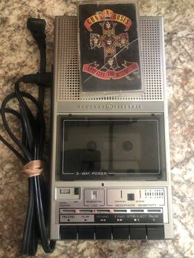 3157a Ge Vintage Clean Working General Electric Tape Player/recorder With Cord And