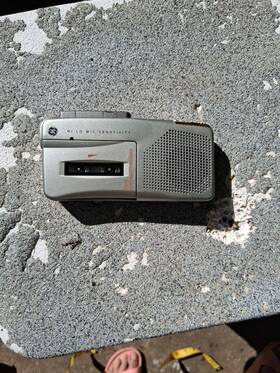 5373 Ge Vintage 3 Micro Cassette Recorder