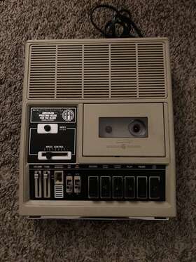 Ge3-5194a Ge American Printing House For The Blind Cassette Player / Recorder