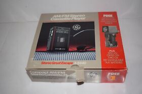 3-5440a Ge General Electric Am Fm Radio Cassette Player New In Box Vya5