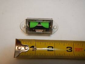 Gepruft 80b01 Vintage Replacement Rolling Face Level Meter Movement 2d Magic Eye