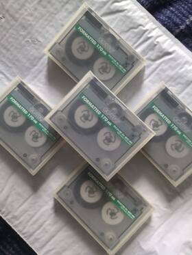 Gigatek Dc2120 5x Xl Qic-80 Mini Cartridge Cassette 170 Mb Mbyte 425ft New