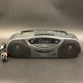 C840c-e1 Gpx Model Stereo Cassette Recorder Am/fm Player Boombox Tested- Works