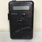 Gr90 Sanyo Vtg Portable Cassette Player Clip Model Rare Works Tested
