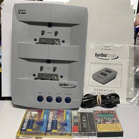 Lc60203 Graff Electronics Gem Turbo Trax High Speed Cassette Duplicator 2 New Tapes Tested Stereo