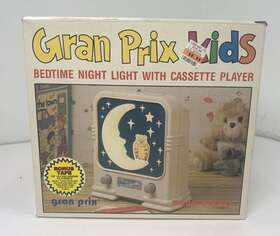 Y0010 Gran Prix Vintage Kids Bedtime Night Light With Cassette Player Model