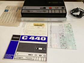 54930 Grundig C440 Gr Ndig C-440 Stereo Automatic. Cassette Player Recorder Made In Uk. S/n