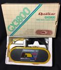 Gx-3800 Quasar Vtg Stereo Radio Cassette Player Nos Works