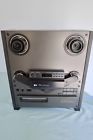 Gx-747 Tdk Vintage Akai Black Finish Reel To Tape Deck Hubs