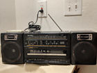 Gx500 Quasar Vintage Dual Cassette Boombox Recorder