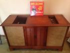 H-m1903 Westinghouse Vintage Stereo Phonograph Console Vacuum Tube Records