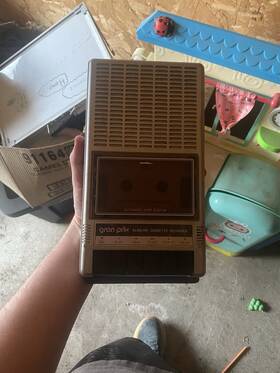 Ava-100 Hitachi Vintage Cassette Tape Player B36 No 6v Cord