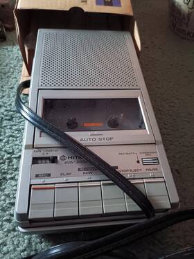 Ava-200rs Hitachi Vintage Recorder New In Box