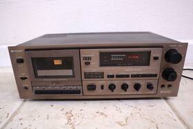 D-3300m Hitachi Vintage Stereo Cassette Deck - As Is For Parts Or Repair