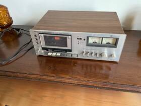 Hitachi D-550r Vintage 1970 S Stereo Cassette Deck Parts Repair