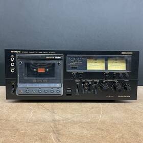 D-7500 Hitachi Stereo Cassette Tape Deck Model 3 Head System - Missing Belts
