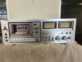 D-980 Hitachi 3 Head Cassette Deck Needs Belts/service