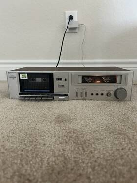 Hitachi D-e11 Cassette Deck - Tested Works