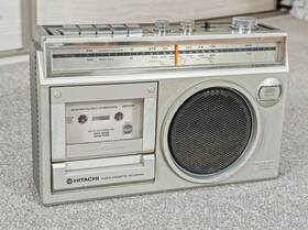 Trk-5350 Hitachi Vintage Radio Cassette Recorder