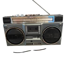 Trk-7040h Hitachi Trk-704oh Vintage Stereo Boombox 1980s For Parts/repair
